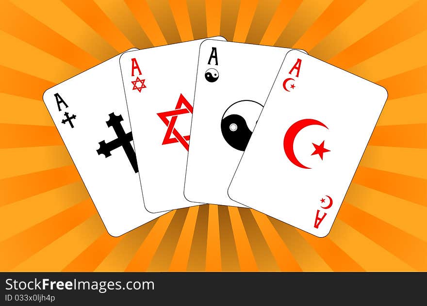 Four religious aces