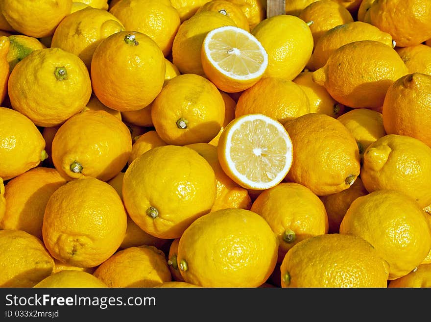 Lemon background