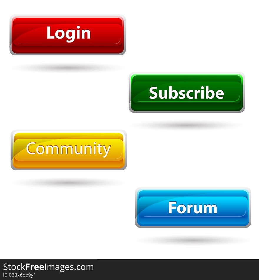 Website buttons