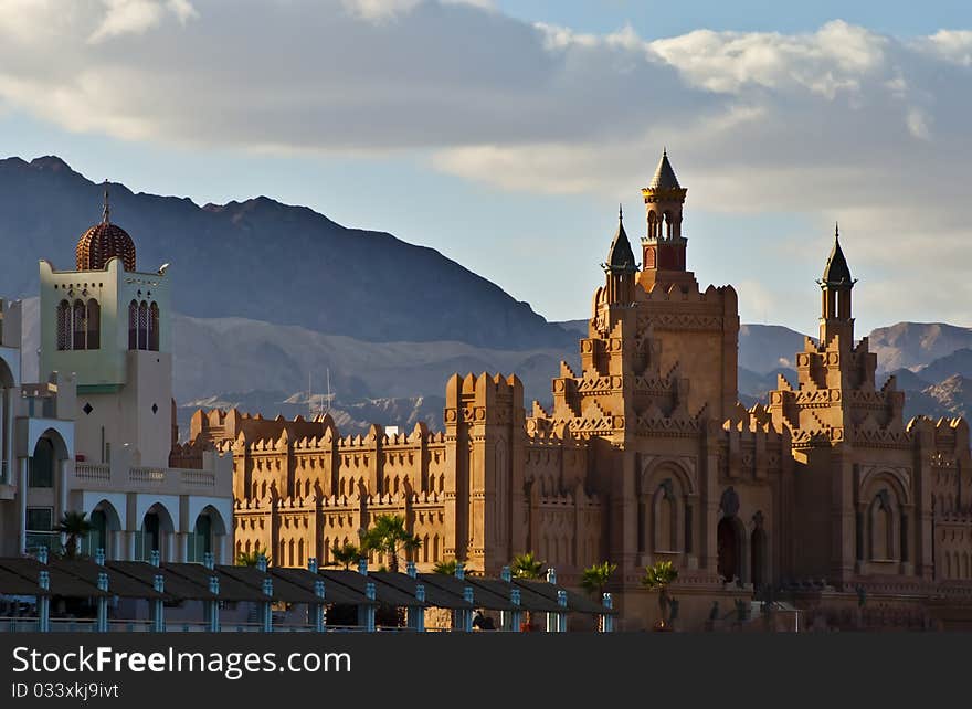 View On Resort Hotels In Eilat City, Israel