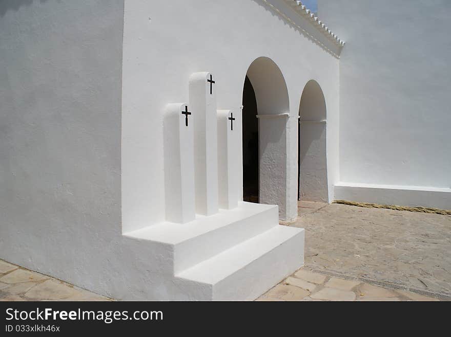 Way of the Cross in church Ibiza