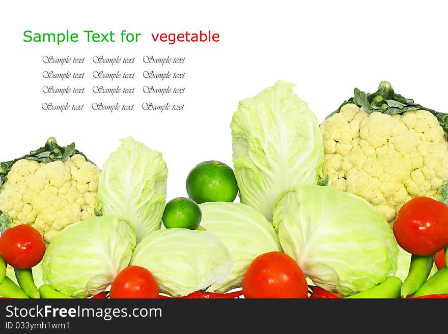 Fresh vegetables