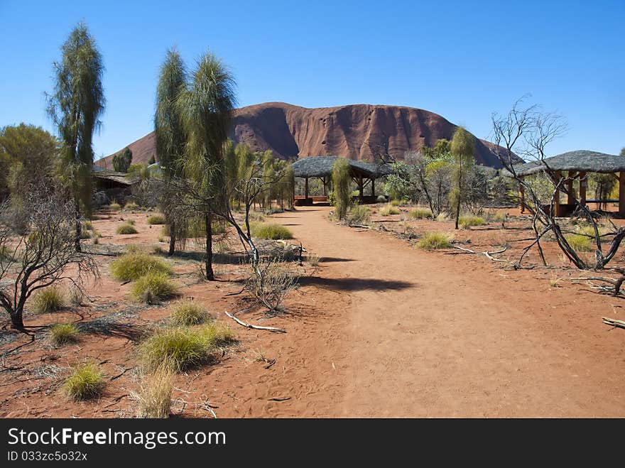 Bright and Sunny Day in the Australian Outback