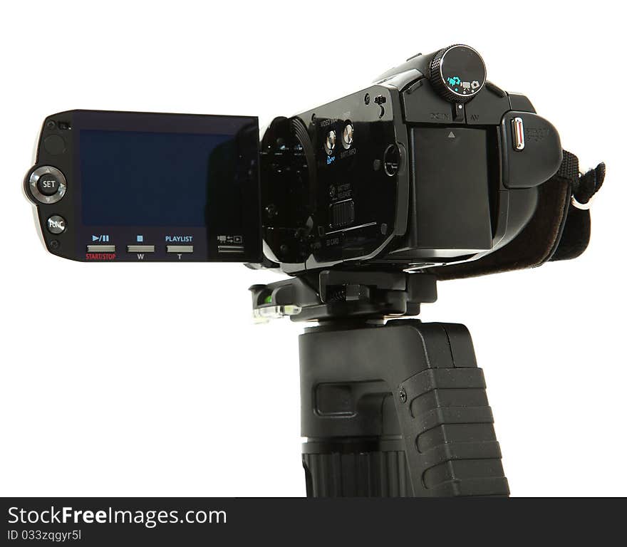 HD Camcorder Side View