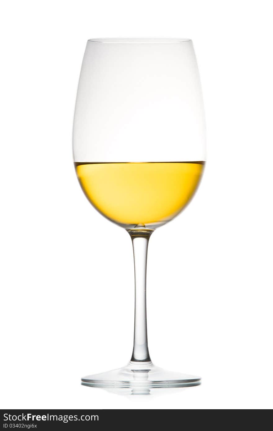 A Glass Of White Wine