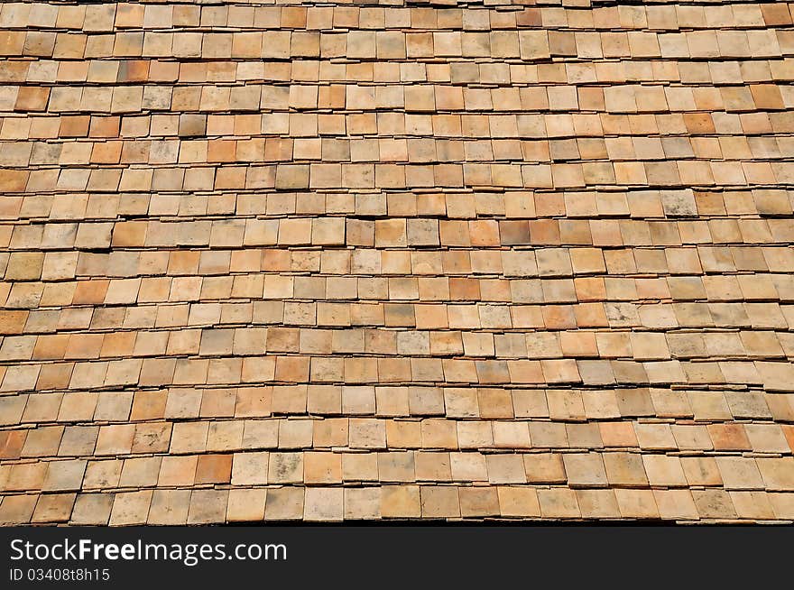 Earthenware Tile Roof Texture