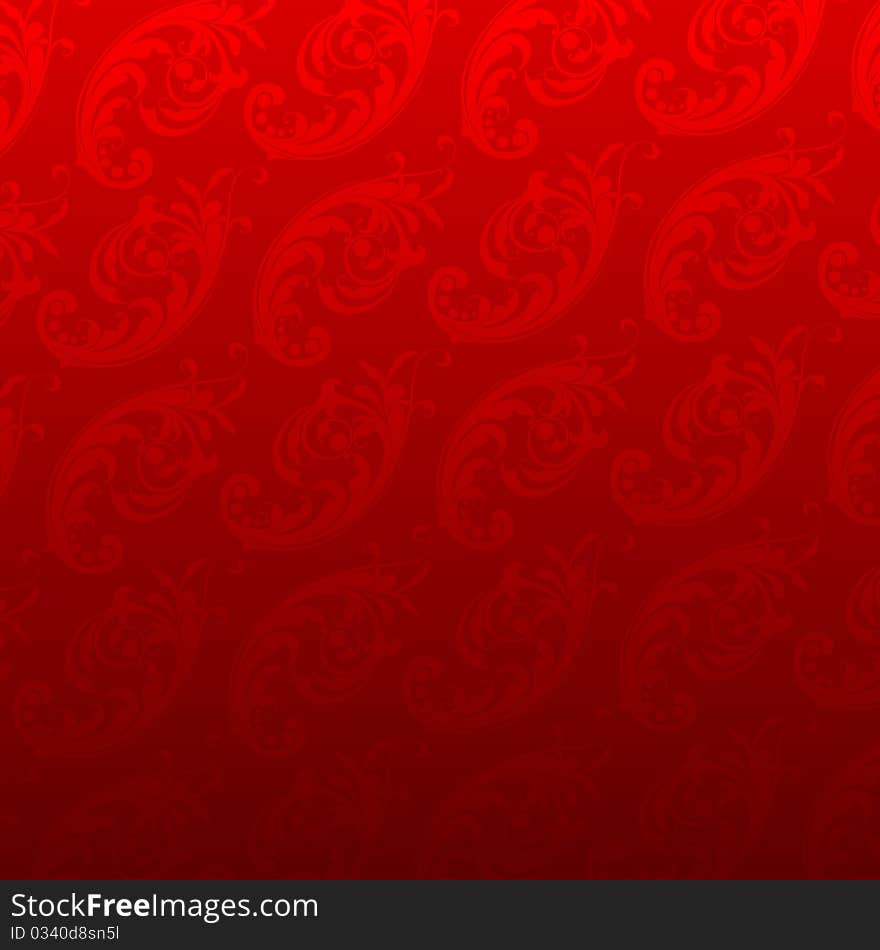 Vector floral background