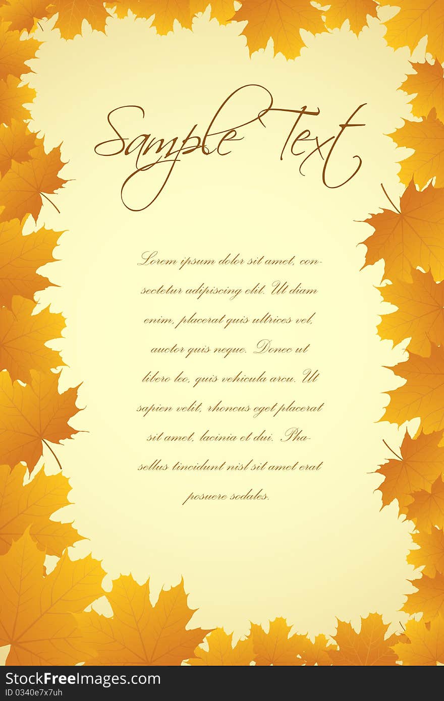 Autumn Card