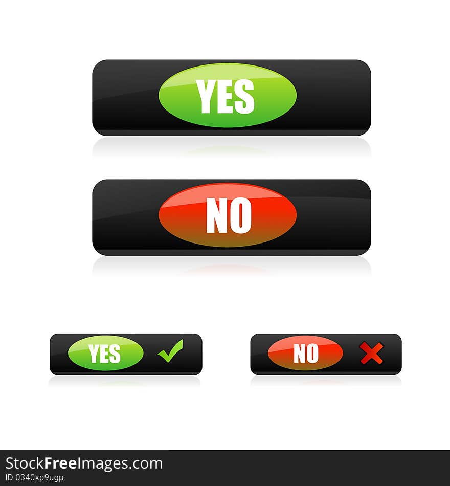 Yes And No Buttons