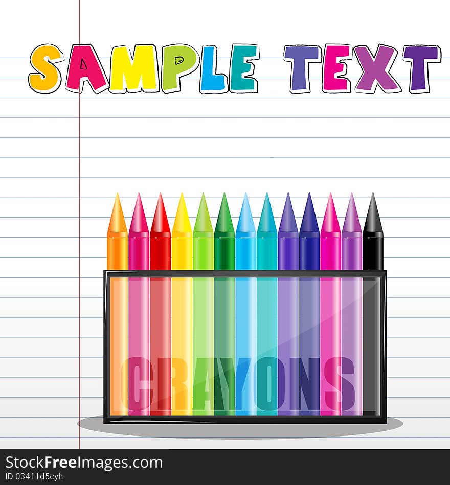 Colorful Crayons