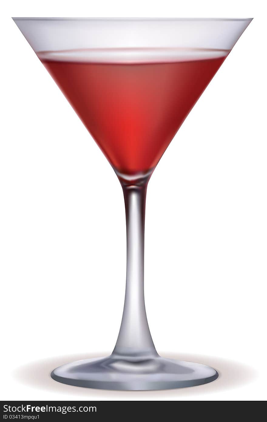 Cocktail glass