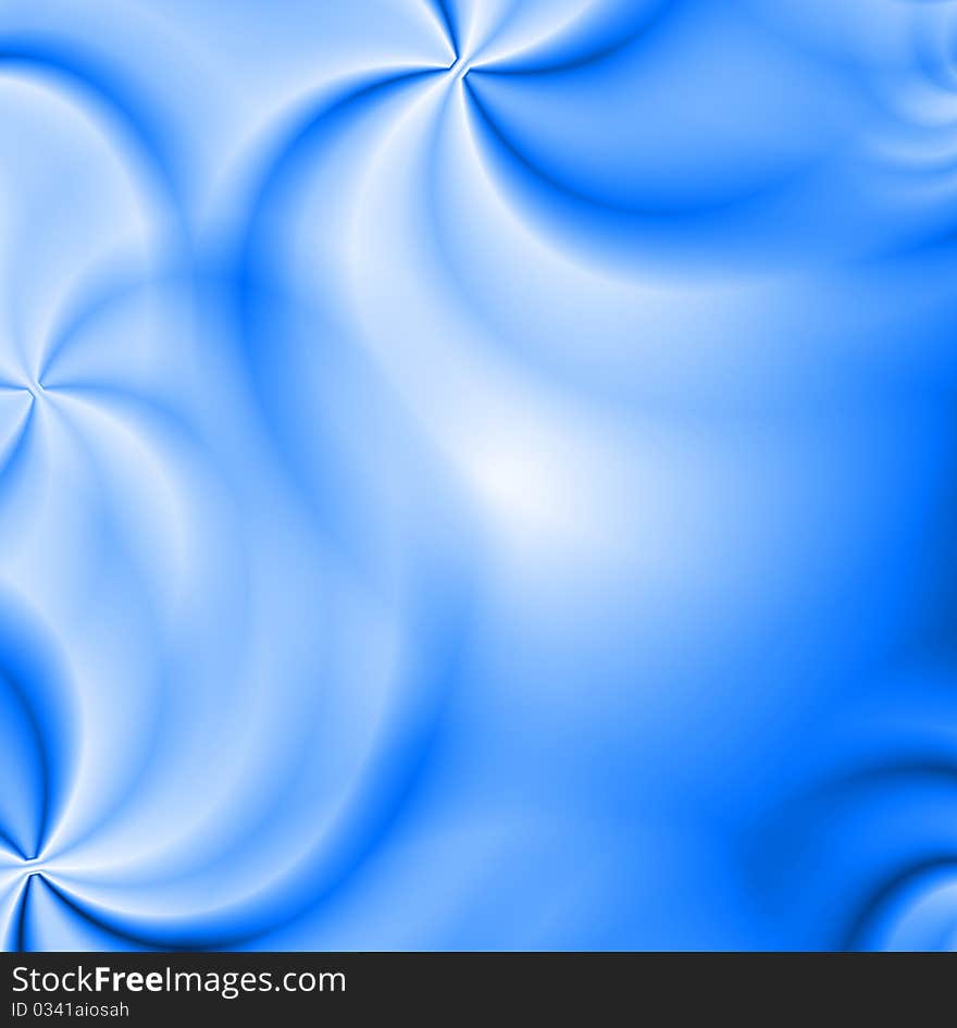 Beautiful wavy abstraction