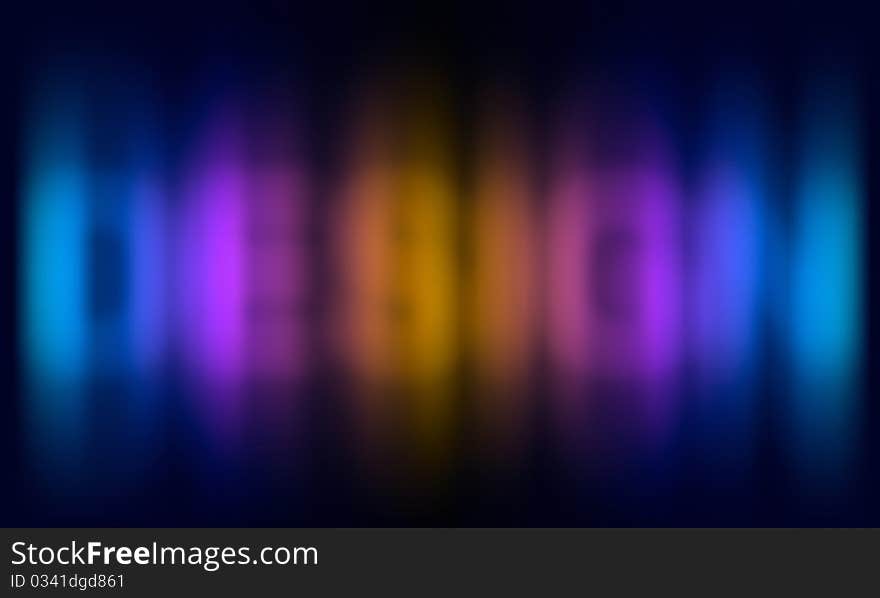 Abstract colorful background with blurry text. Abstract colorful background with blurry text