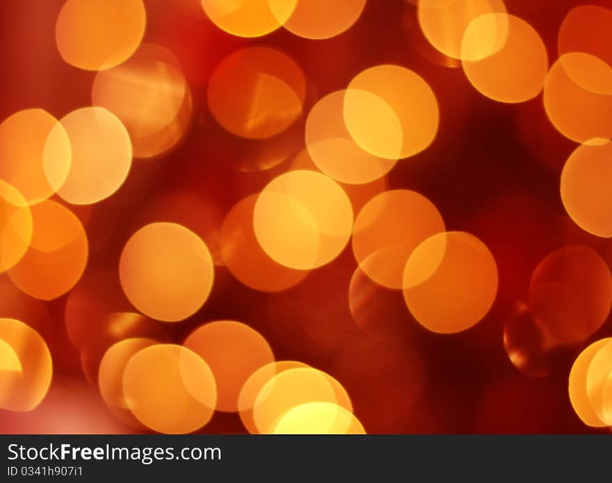 Abstract background with unfocused light