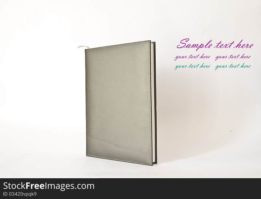 Notebook for background and texture