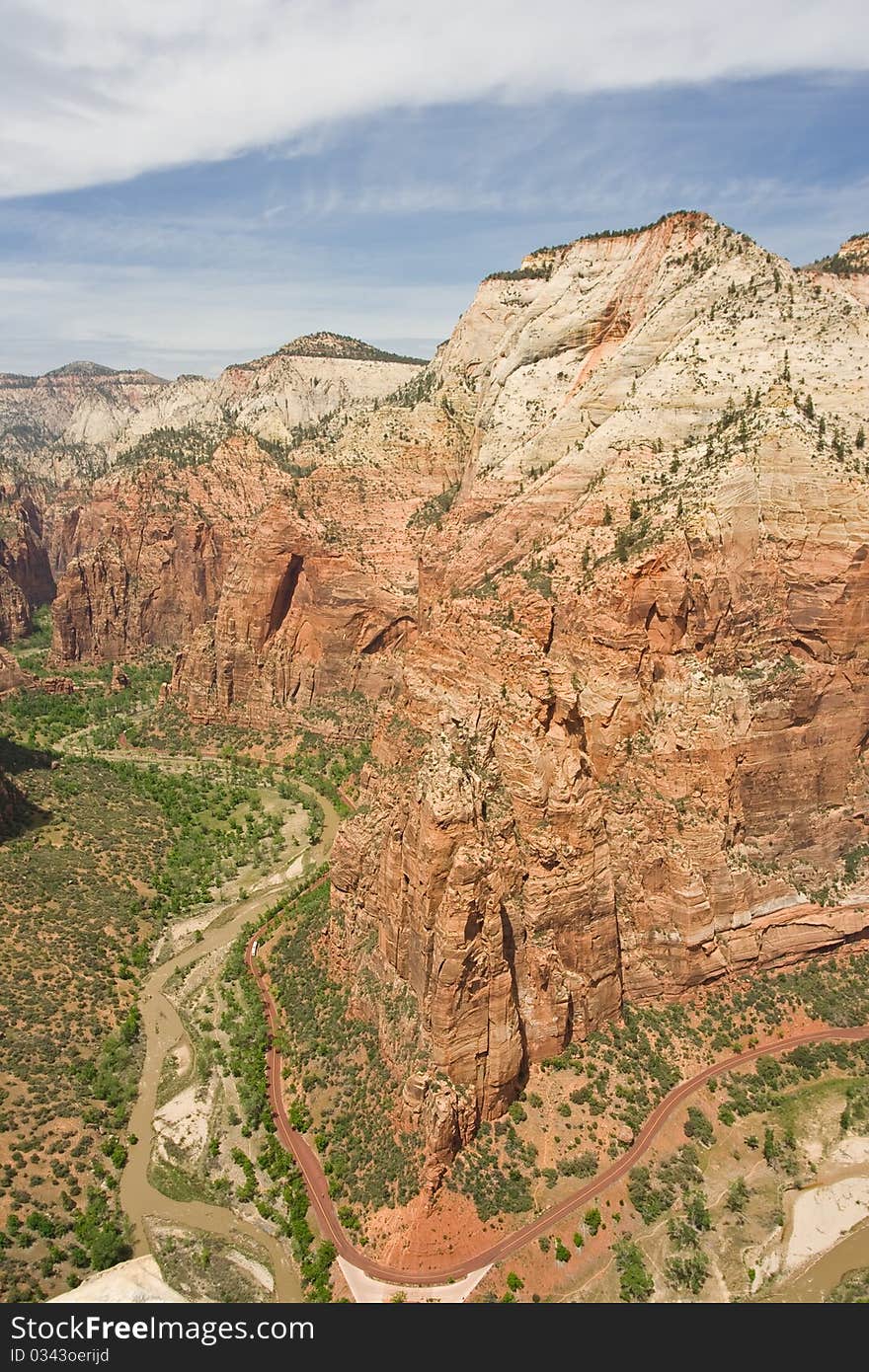 Down The Canyon Walls