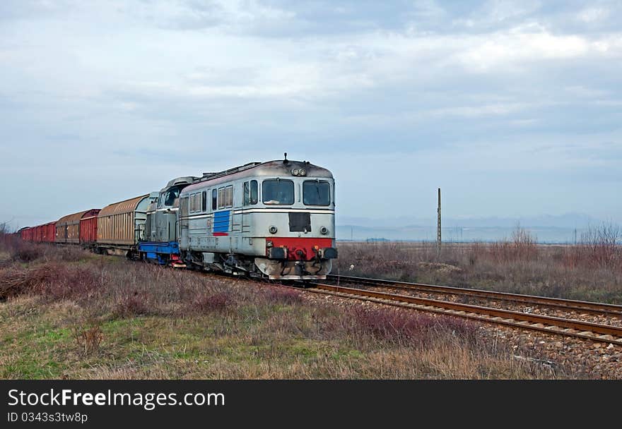 Coming speedy train