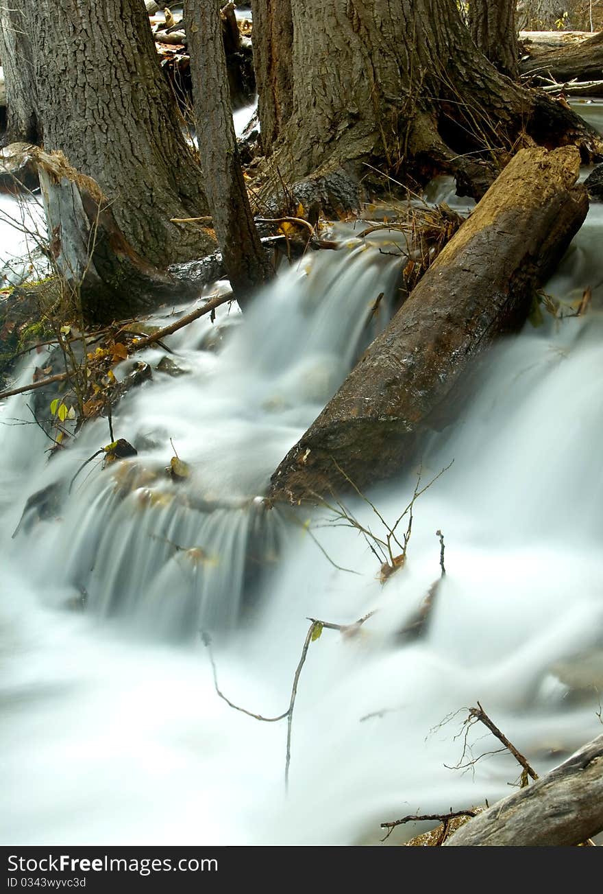 Artistic Waterfall