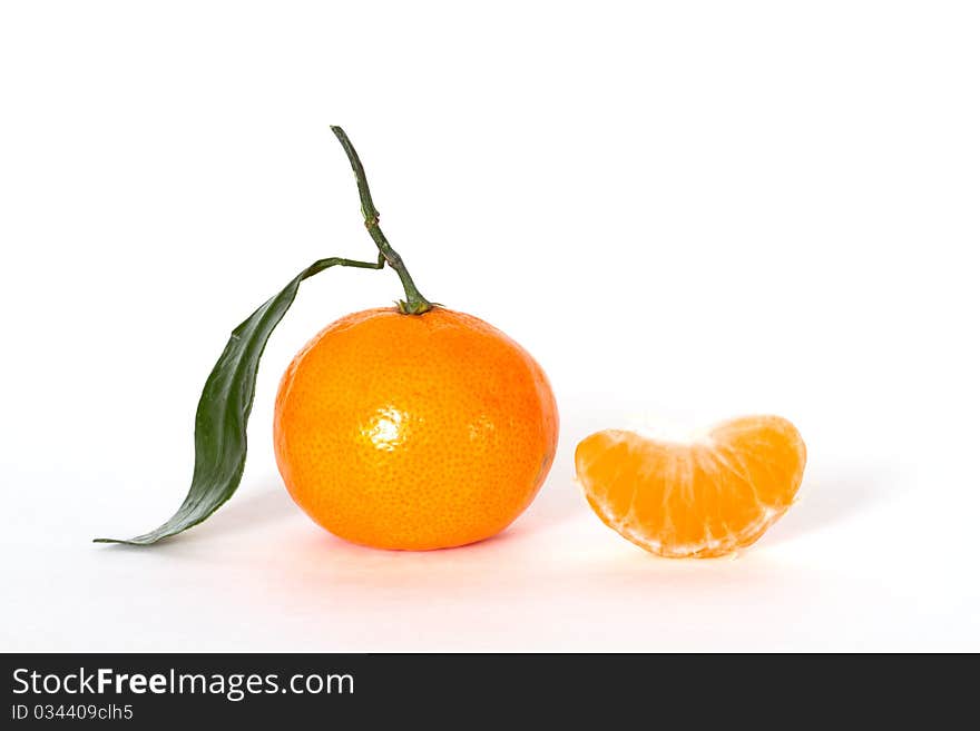 Fresh tangerine