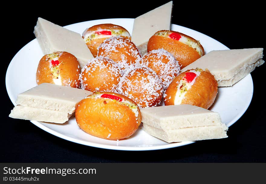 Diwali sweets for guests at home