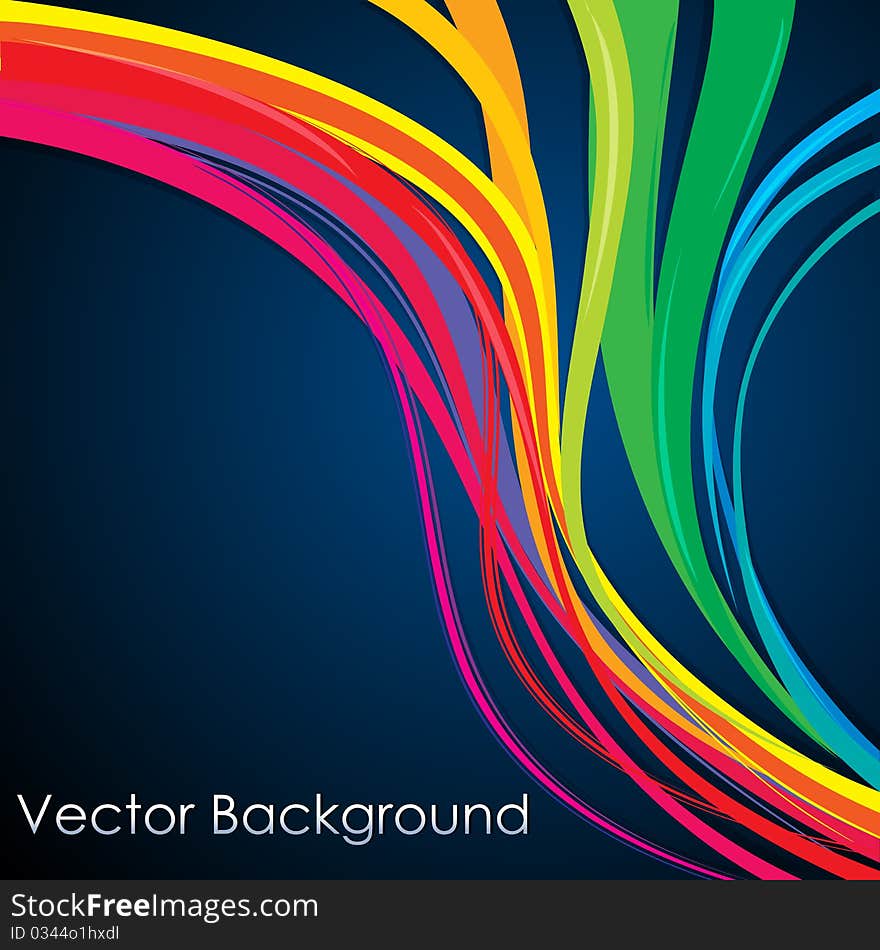 Illustration of abstract vector background