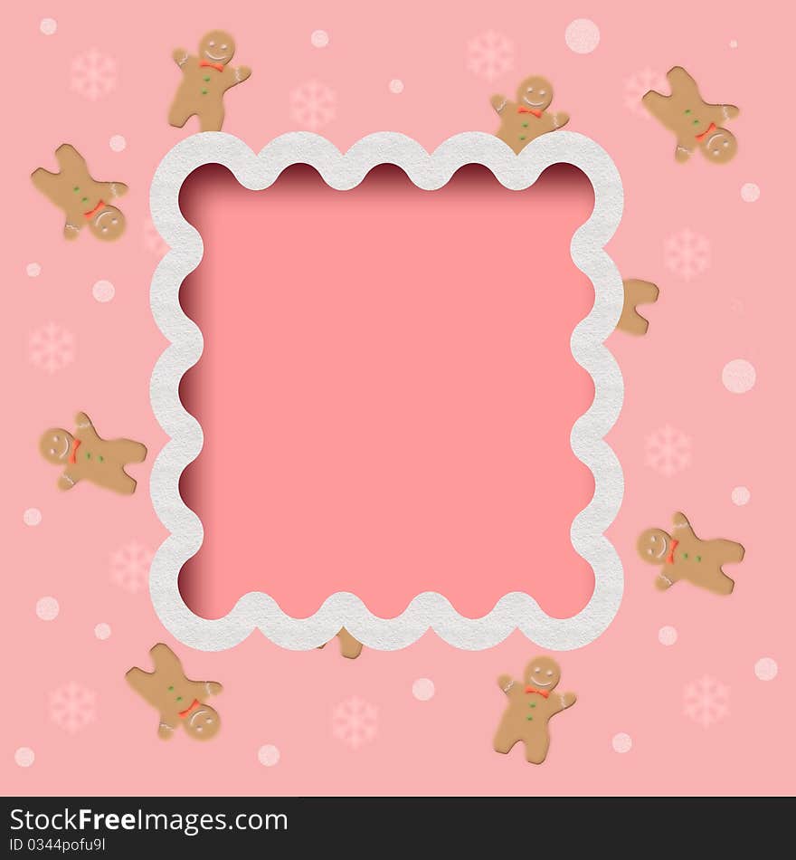 Pink Cookie Frame