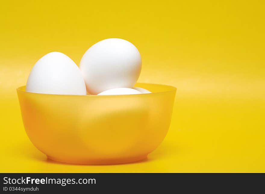 Hen s Eggs In A Bowl