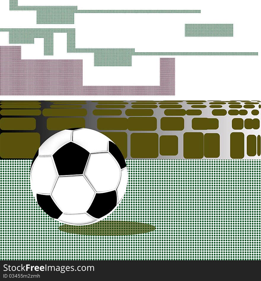 Abstraction With A Soccer Ball