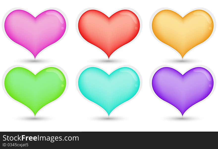 Colorful heart