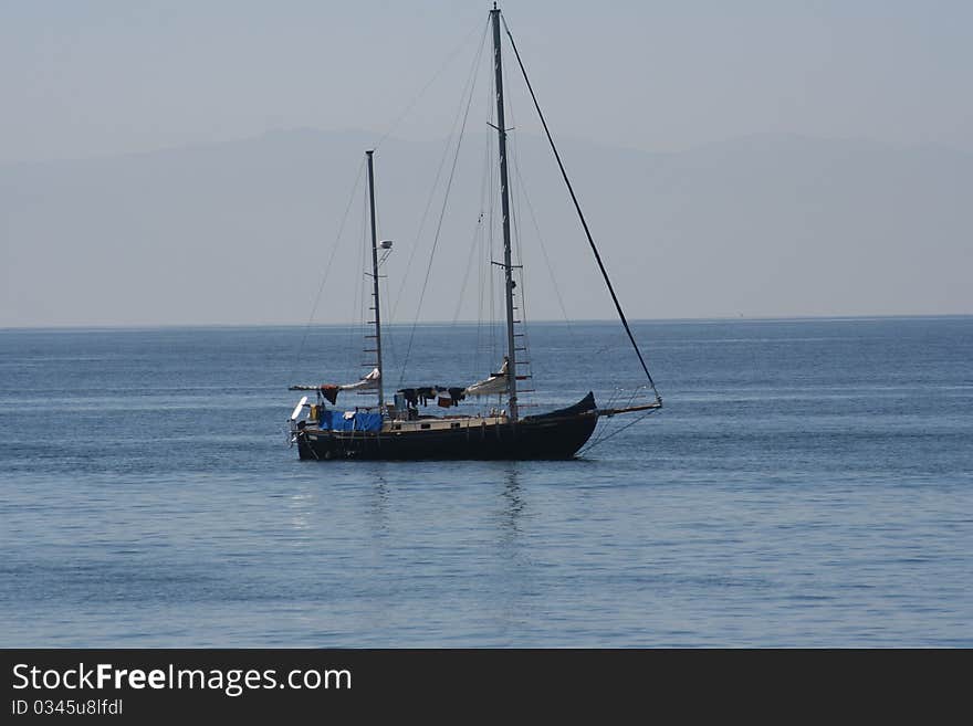 Sailboat On Banderas Bay