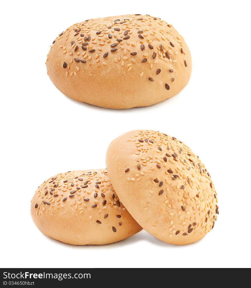 Sesame burger buns