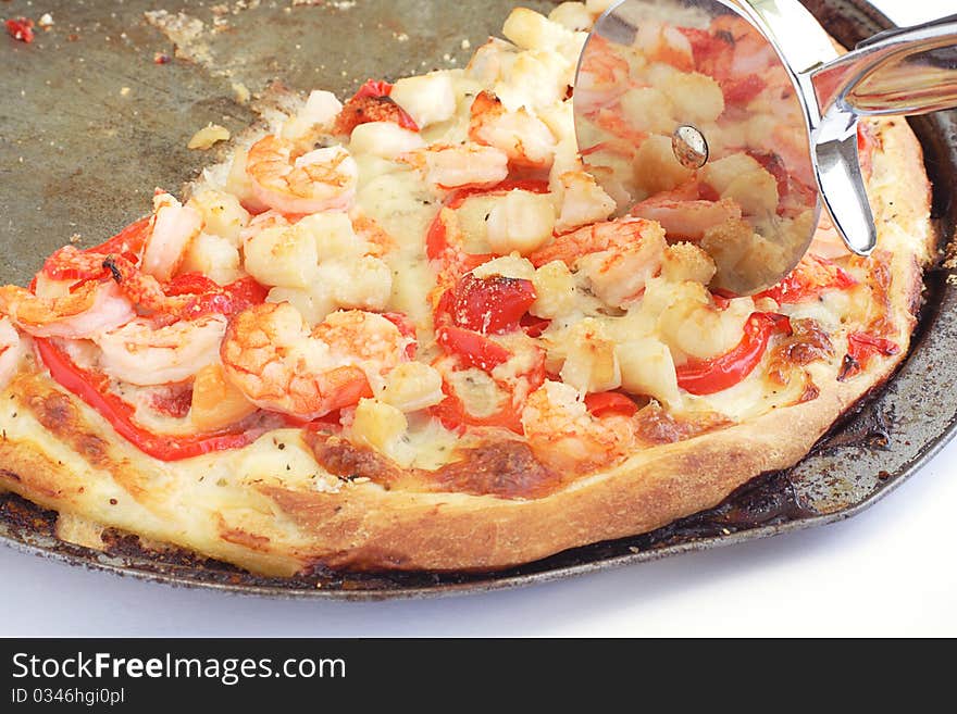 Shrimp Pizza