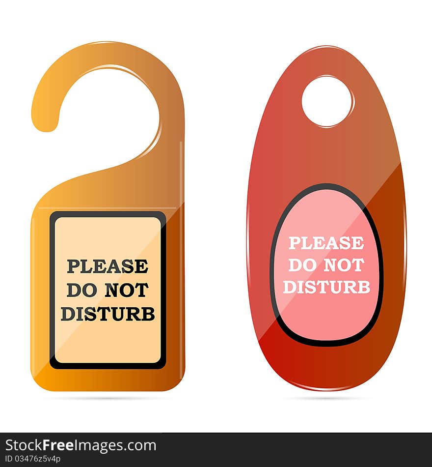 Do not disturb tags