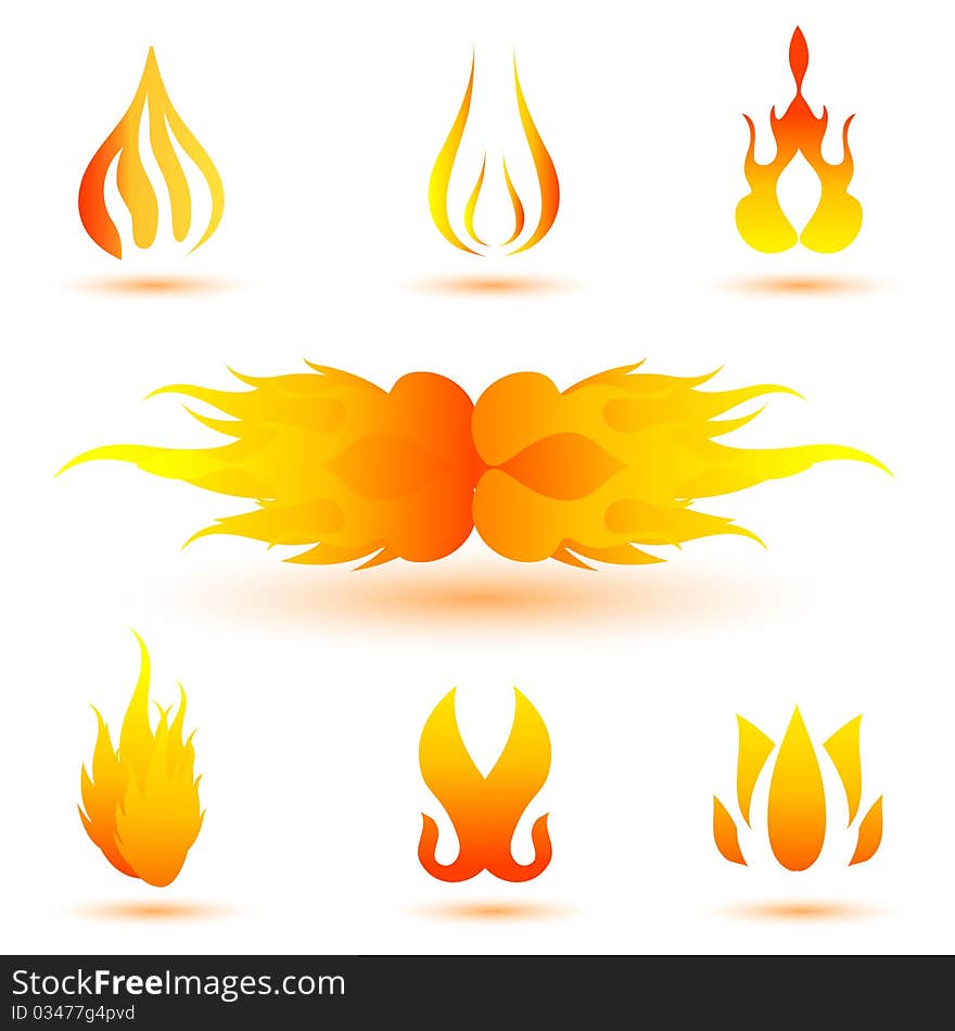 Shapes of fire