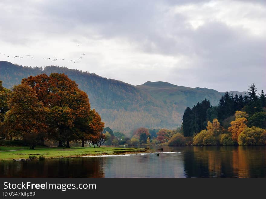 Autumn View From Friar S Crag