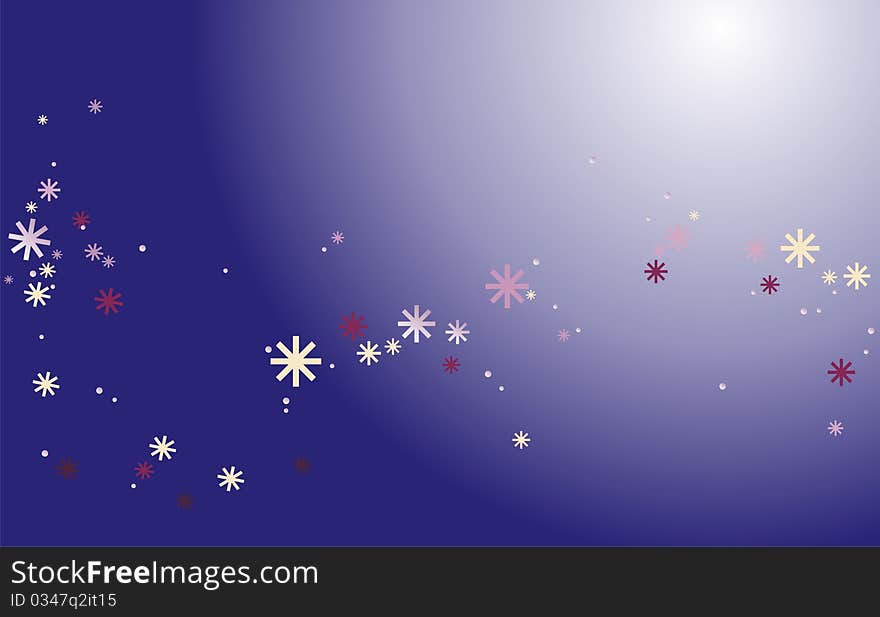 Snownight background