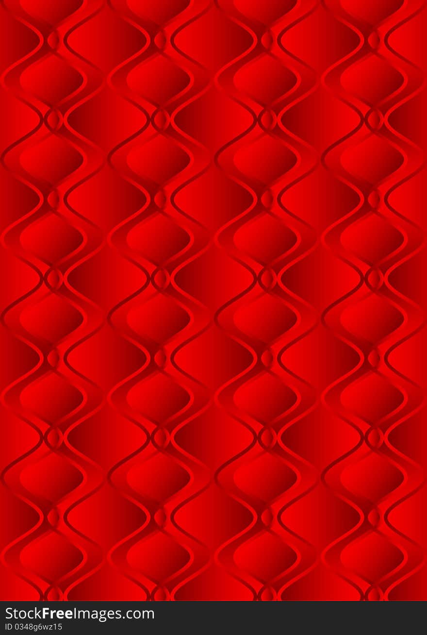 Red seamless background. vector tile