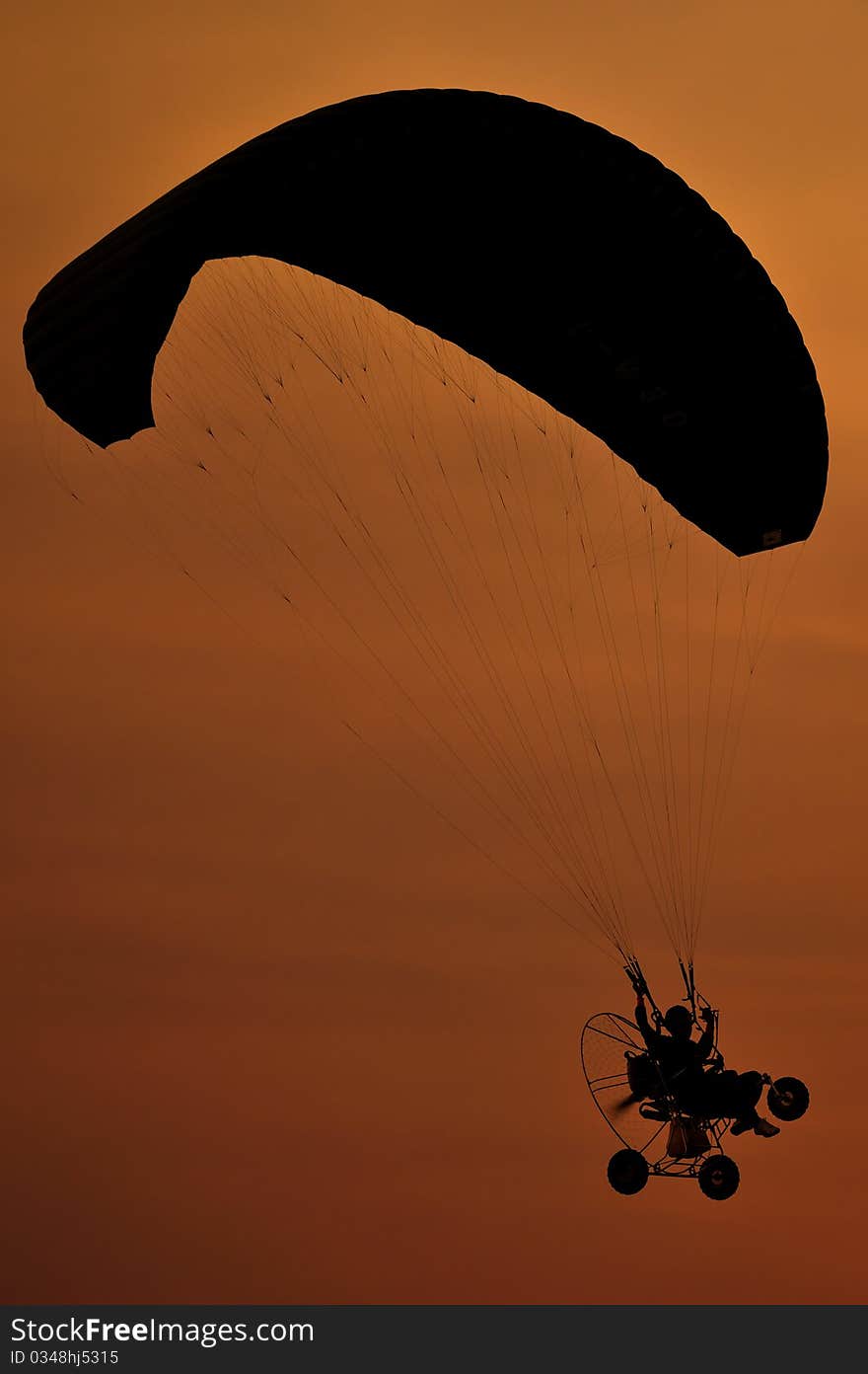 Paramotor Silhouette