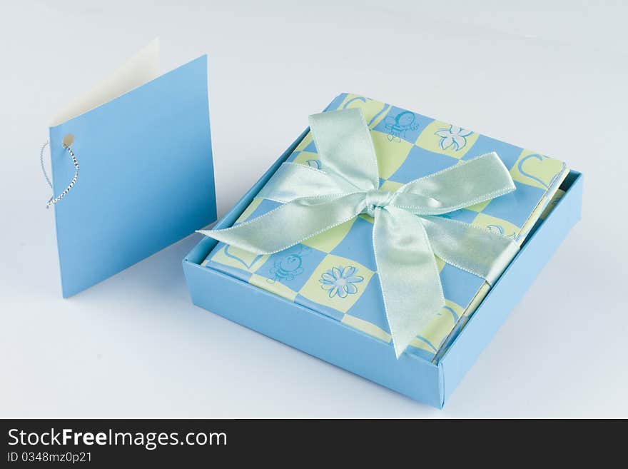 Gift voucher box to give as present. Gift voucher box to give as present