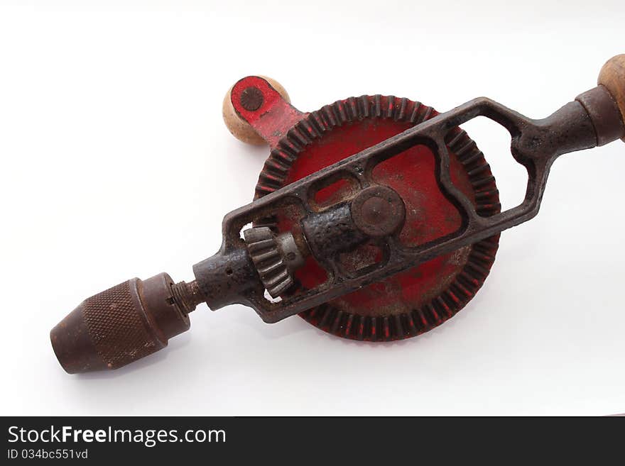 Old hand drill