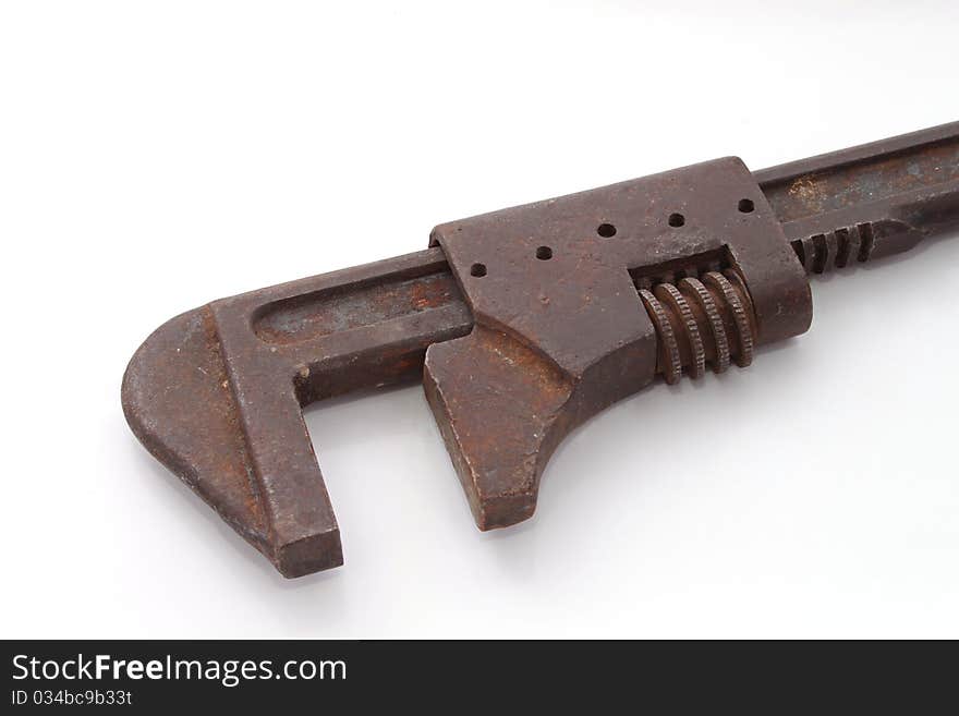 Old Adjustable Wrench