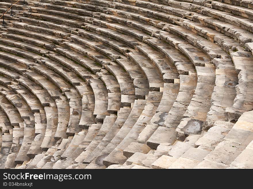 The ancient amphitheater