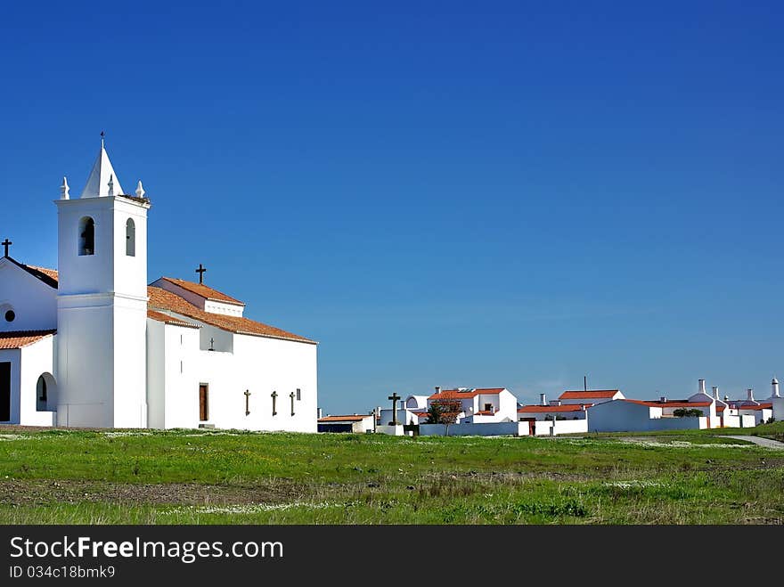 Church in Luz village.