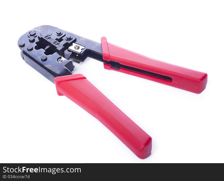 Red Crimping tool