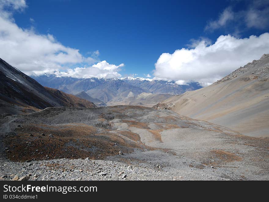 Annapurna landsacpe -  Nepal