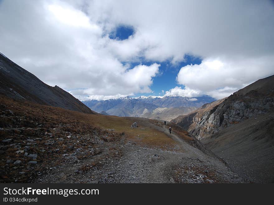 Annapurna landsacpe -  Nepal