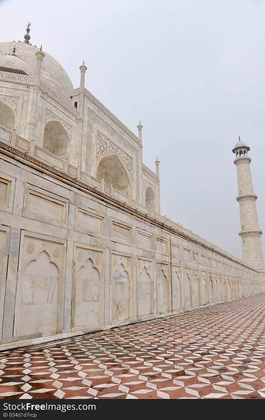 Taj Mahal palace in India