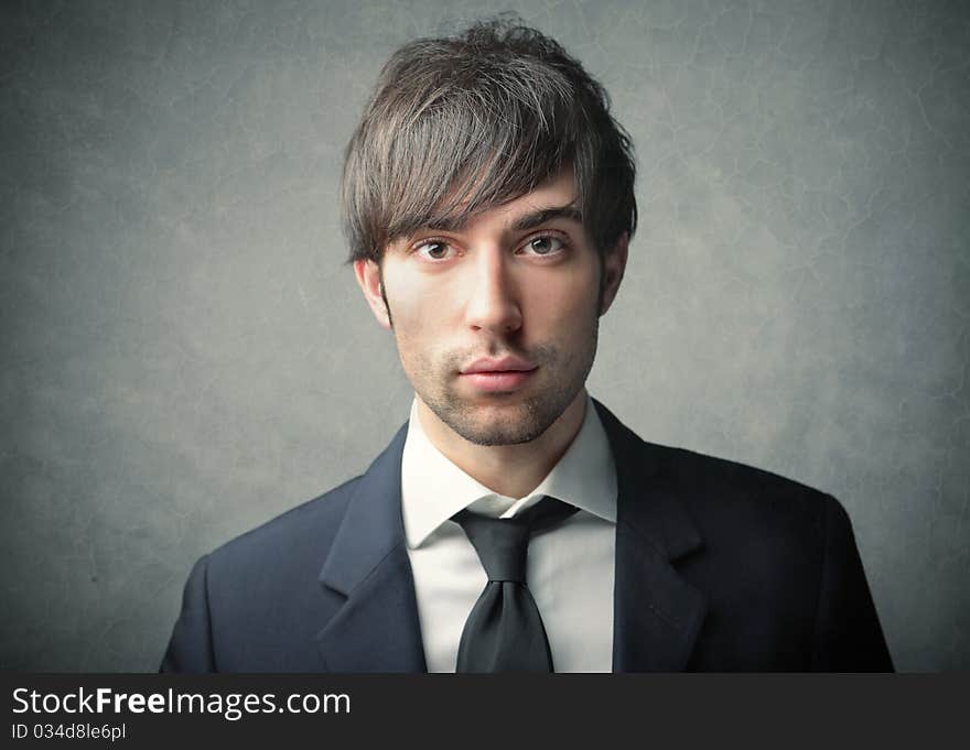 Portrait of a young businessman