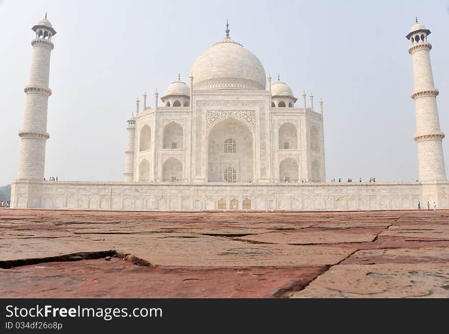 Taj Mahalm most famous mausoleum, Agra