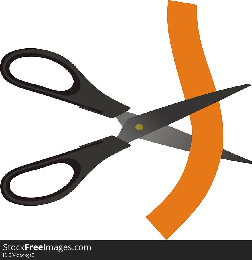 Scissors and tape